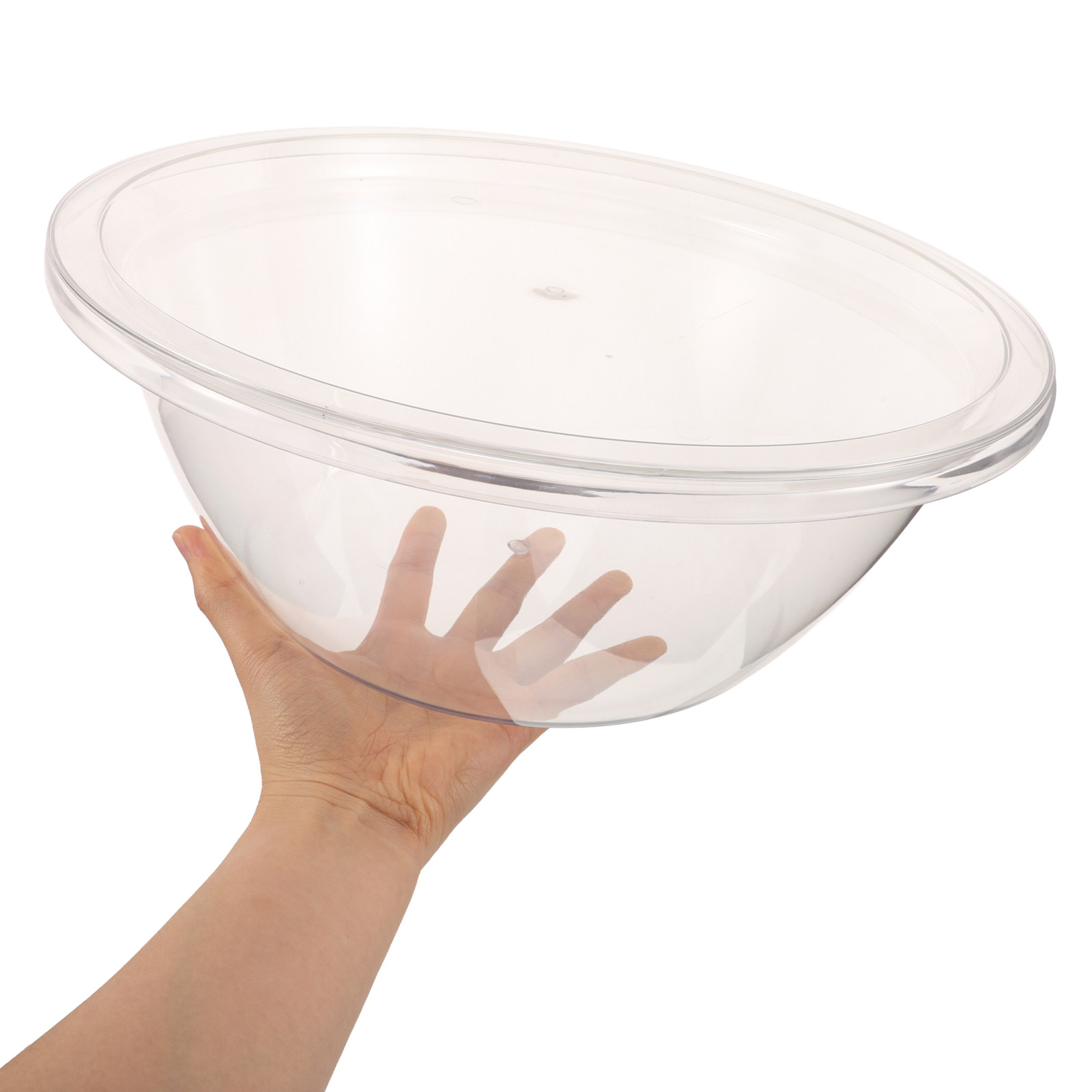 Meal Prep Usa - 2Sets Salad Mixing Bowls Plastic Nesting