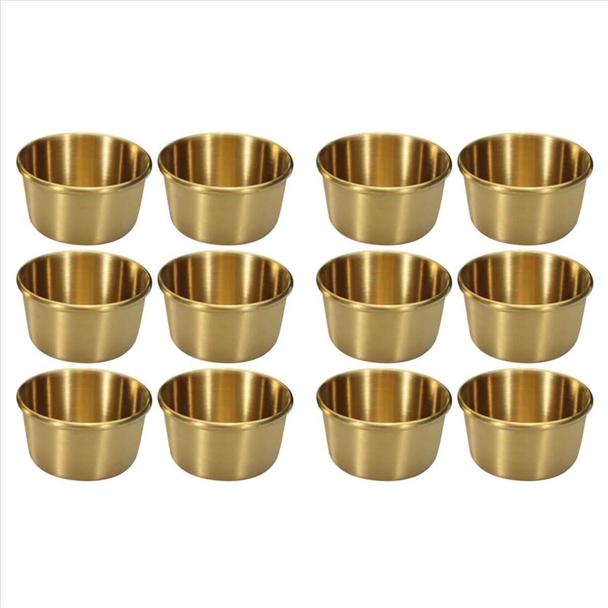 ABMI-12Pcs 2 Oz Stainless Stee - огляд і ціна Sauce Dipping Cup