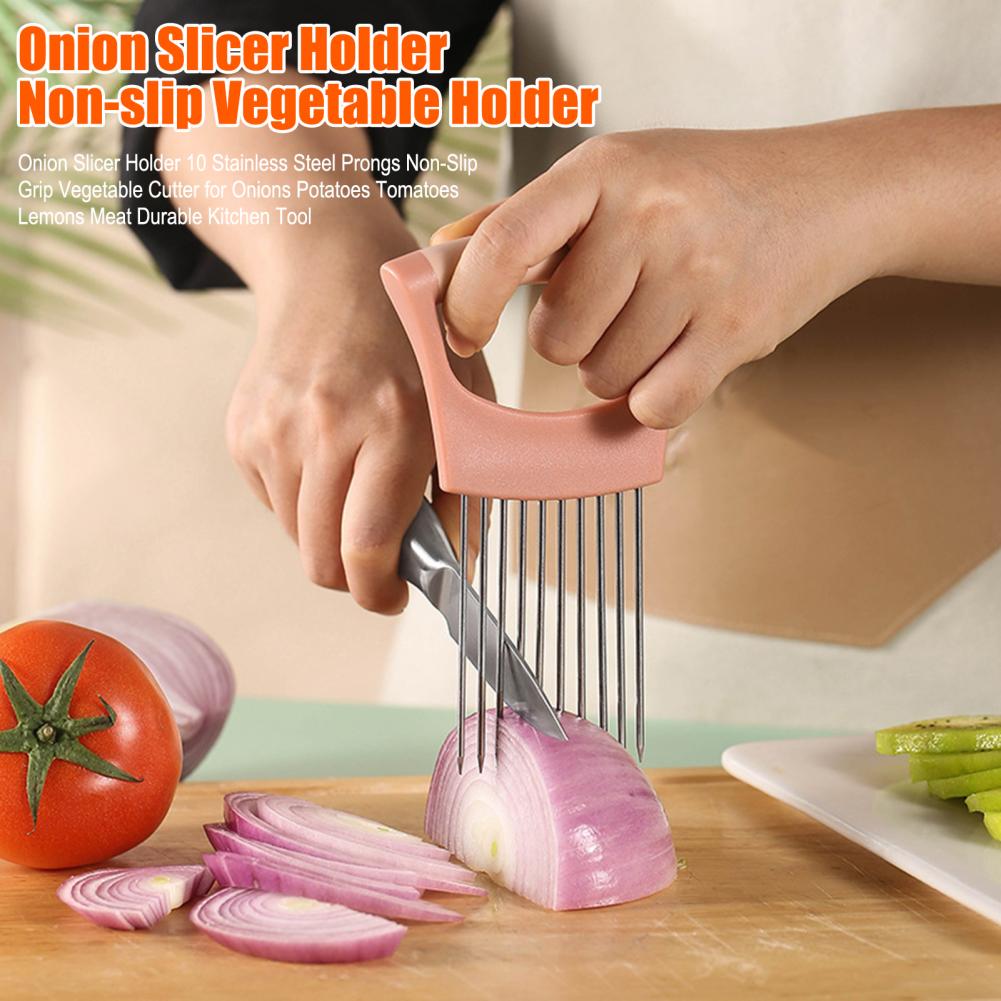 Vegetable Slicing Tool Onion S - огляд і ціна Onion Holder Slicer