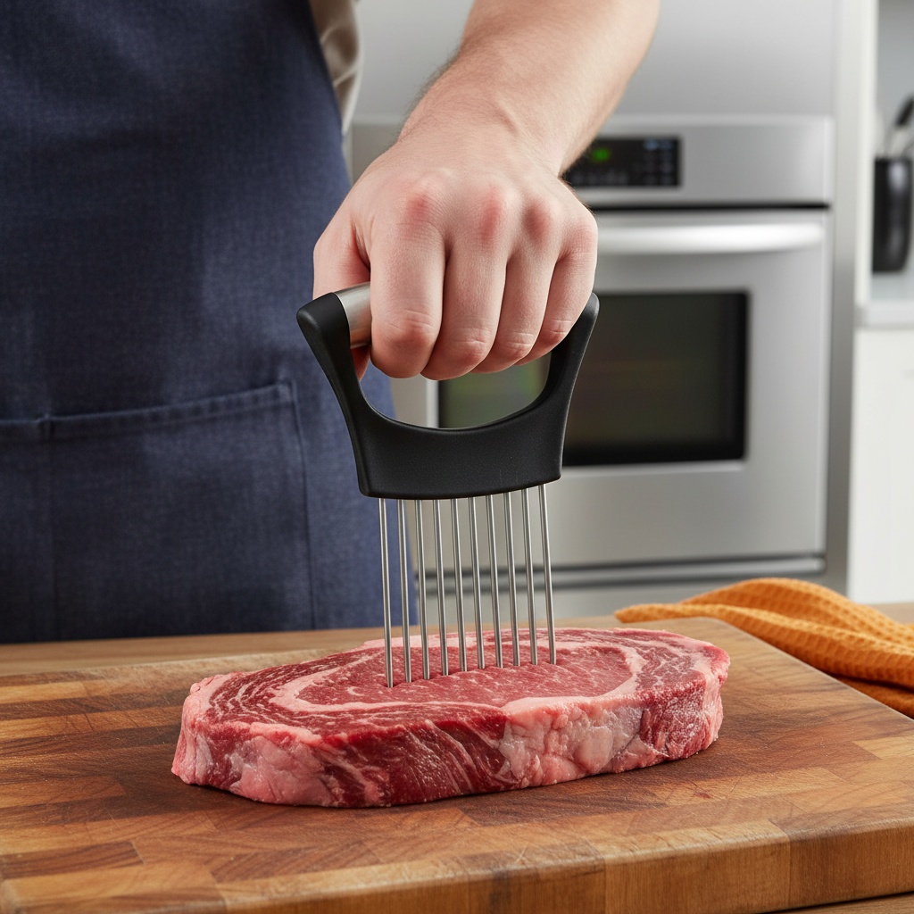 1pc Stainless Steel Onion Slic - огляд і ціна Onion Holder Slicer