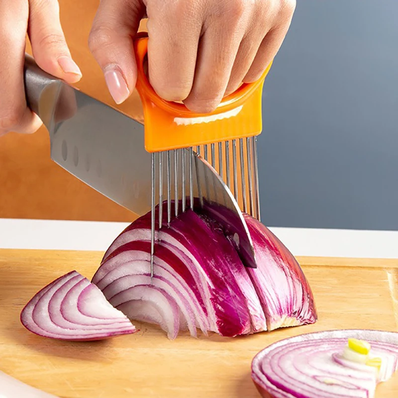 Colorful Onion Slicer Holder,  - огляд і ціна Onion Holder Slicer