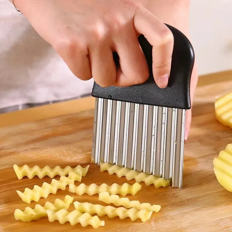 Stainless Steel Potato Chip Sl - огляд і ціна Onion Holder Slicer