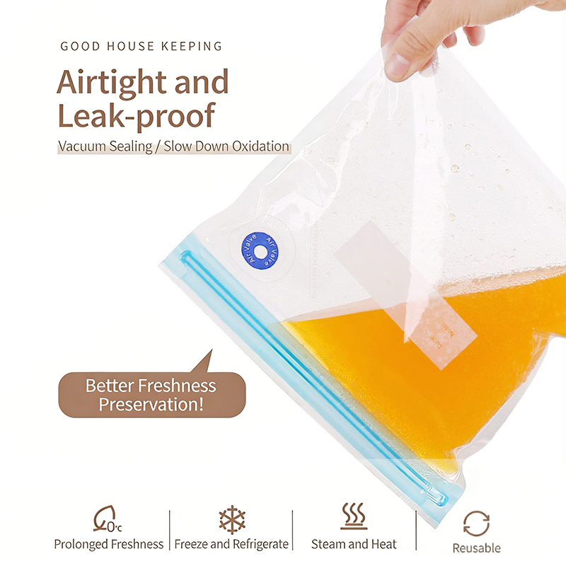 1PC Reusable Vacuum Sealer Bag - огляд і ціна Meal Prep Fit
