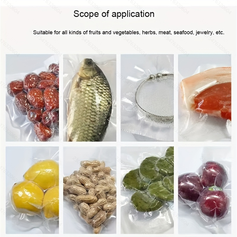4pcs Vacuum Sealer Bags: 4 Rol - огляд і ціна Meal Prep Fit