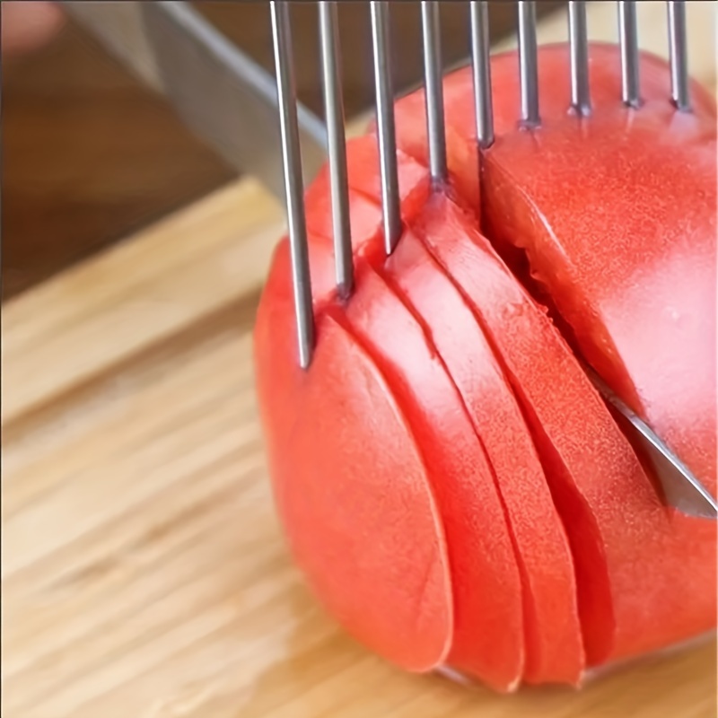 1/4PC Stainless Steel Onion Ne - огляд і ціна Onion Holder Slicer