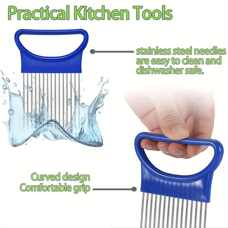 4-in-1 Kitchen Pin Magic Onion - огляд і ціна Onion Holder Slicer