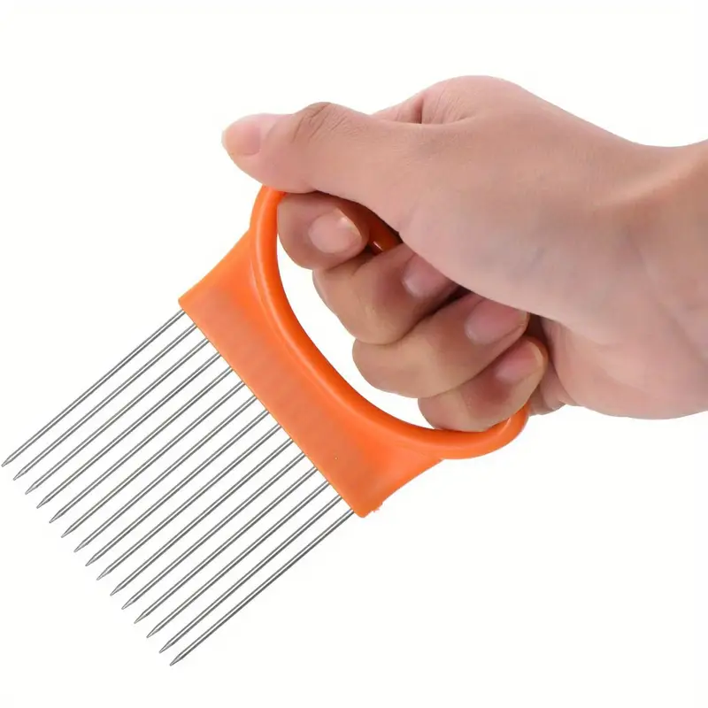 4-in-1 Kitchen Pin Magic Onion - огляд і ціна Onion Holder Slicer