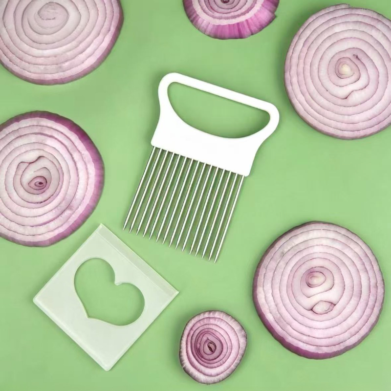 Effortlessly Slice Onions with - огляд і ціна Onion Holder Slicer