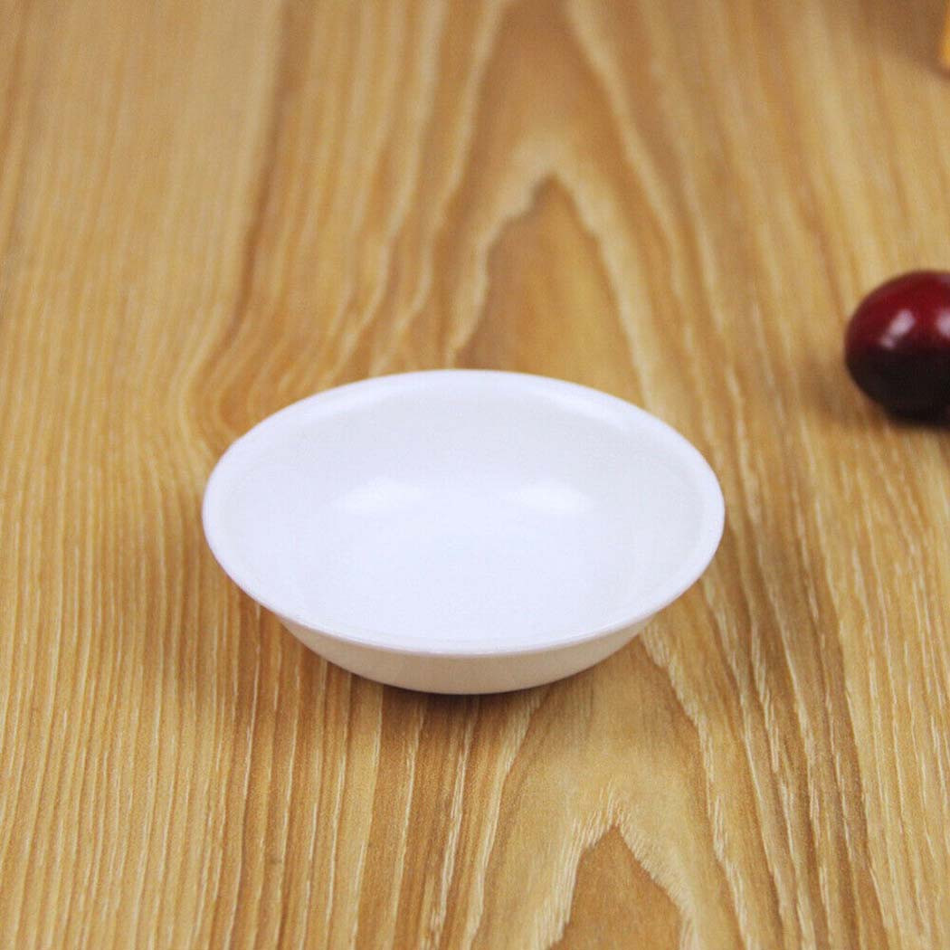 5pcs White Plastic Sauce Dishe - огляд і ціна Sauce Dipping Cup