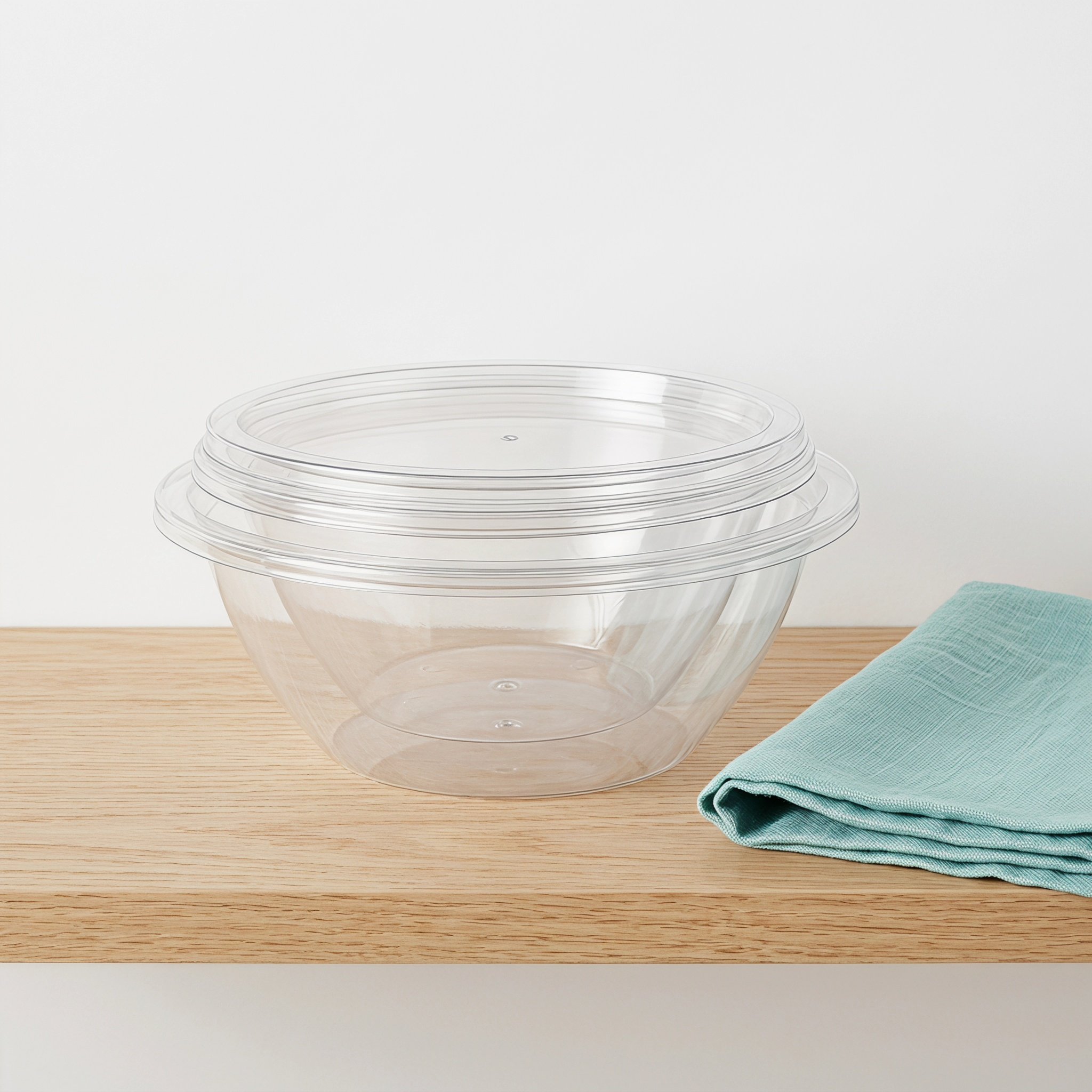 2Sets Clear Salad Mixing Bowls - огляд і ціна Meal Prep Usa