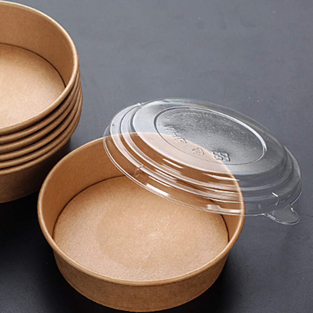 20Pcs Kraft Paper Bowls Leakpr - огляд і ціна Meal Prep Usa