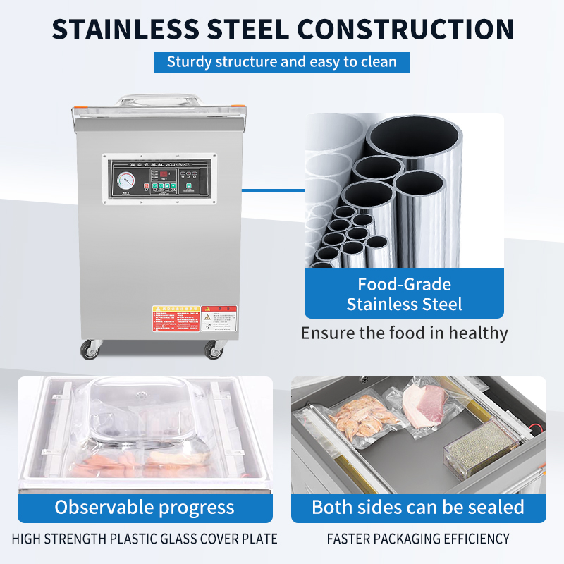 DZ-500  Vertical Single Chambe - огляд і ціна Meal Prep Usa