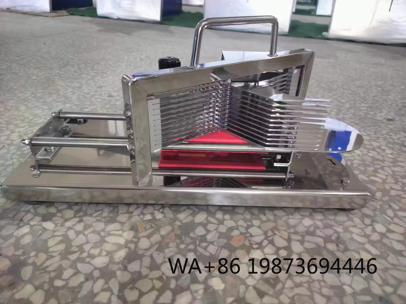 Stainless Steel Manual Tomato  - огляд і ціна Onion Holder Slicer