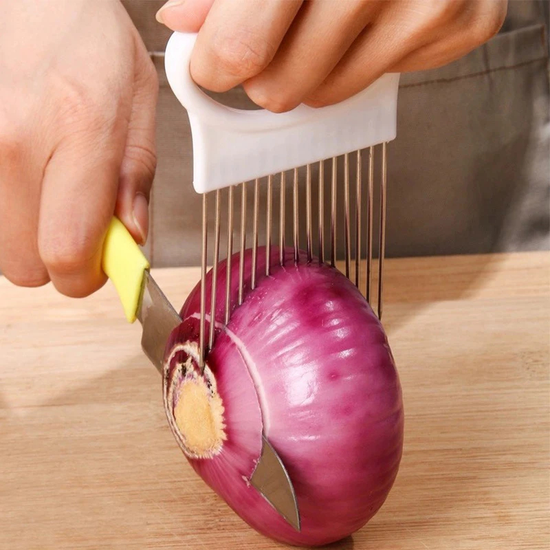 1-3pcs Effortlessly Slice Onio - огляд і ціна Onion Holder Slicer