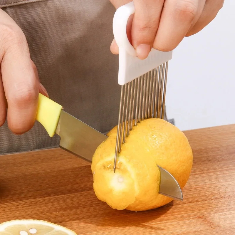 1-3pcs Effortlessly Slice Onio - огляд і ціна Onion Holder Slicer