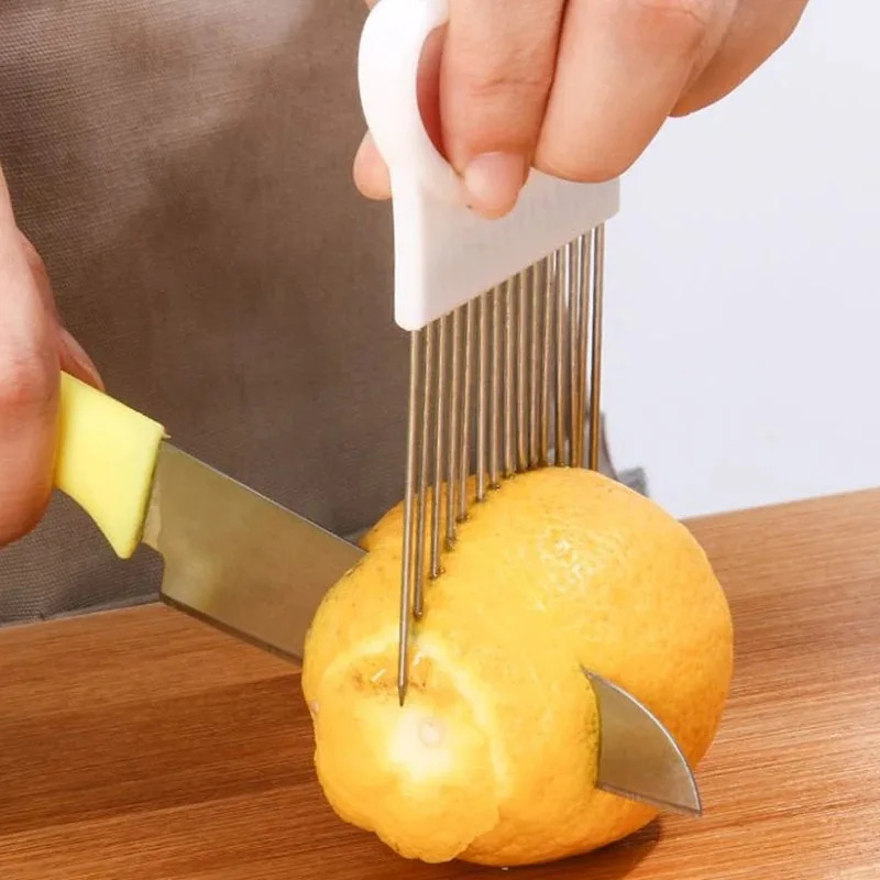 1/2/3/4pcs Effortlessly Slice  - огляд і ціна Onion Holder Slicer