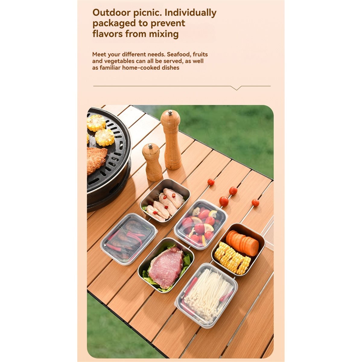 【AT48】 NEW Stackable Food Stor - огляд і ціна Meal Prep Fit
