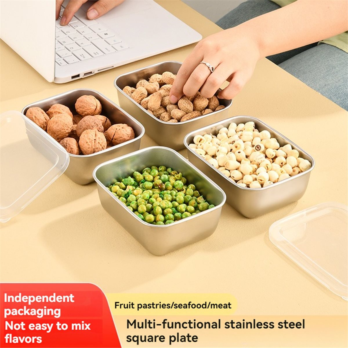 【AT48】 NEW Stackable Food Stor - огляд і ціна Meal Prep Fit