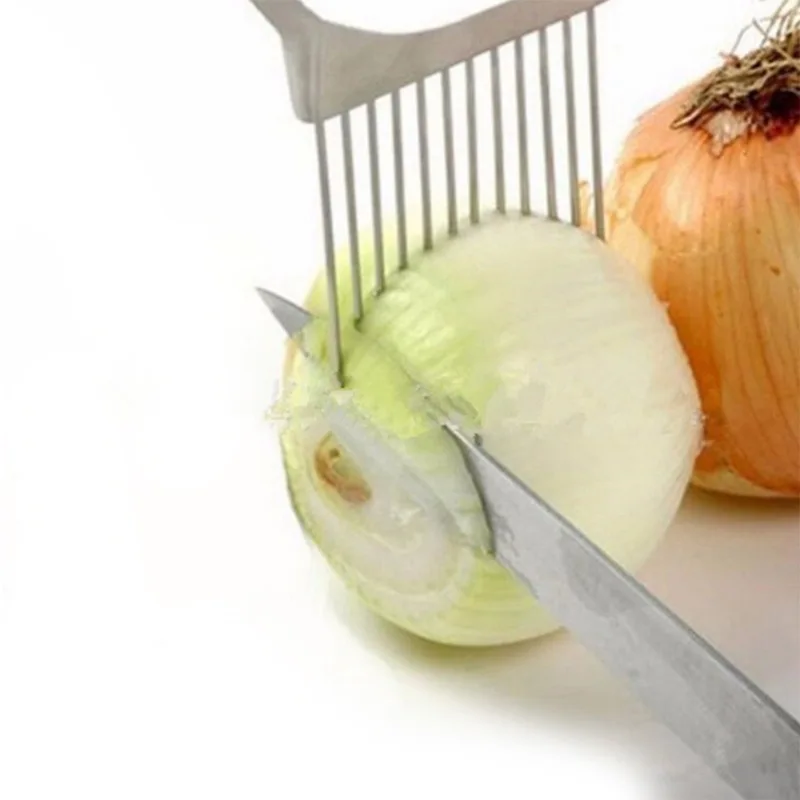 Effortlessly Slice Onions with - огляд і ціна Onion Holder Slicer