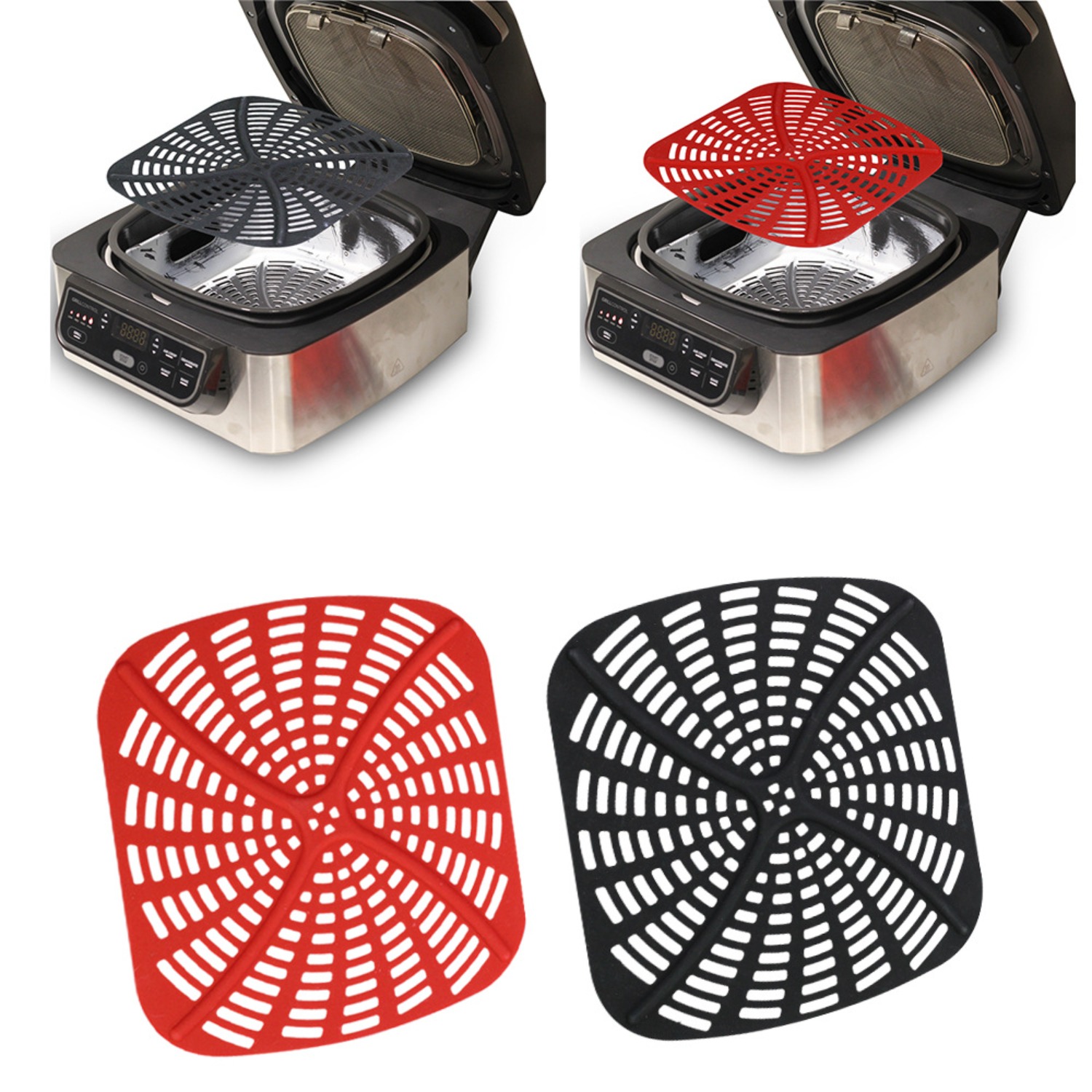 2 PC Reusable Silicone Liner S - огляд і ціна Ninja Air Fryer Af300